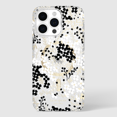 Multi Floral Black and White