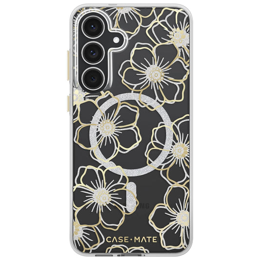 Floral Gems with Magnet - Samsung Galaxy S25 FE