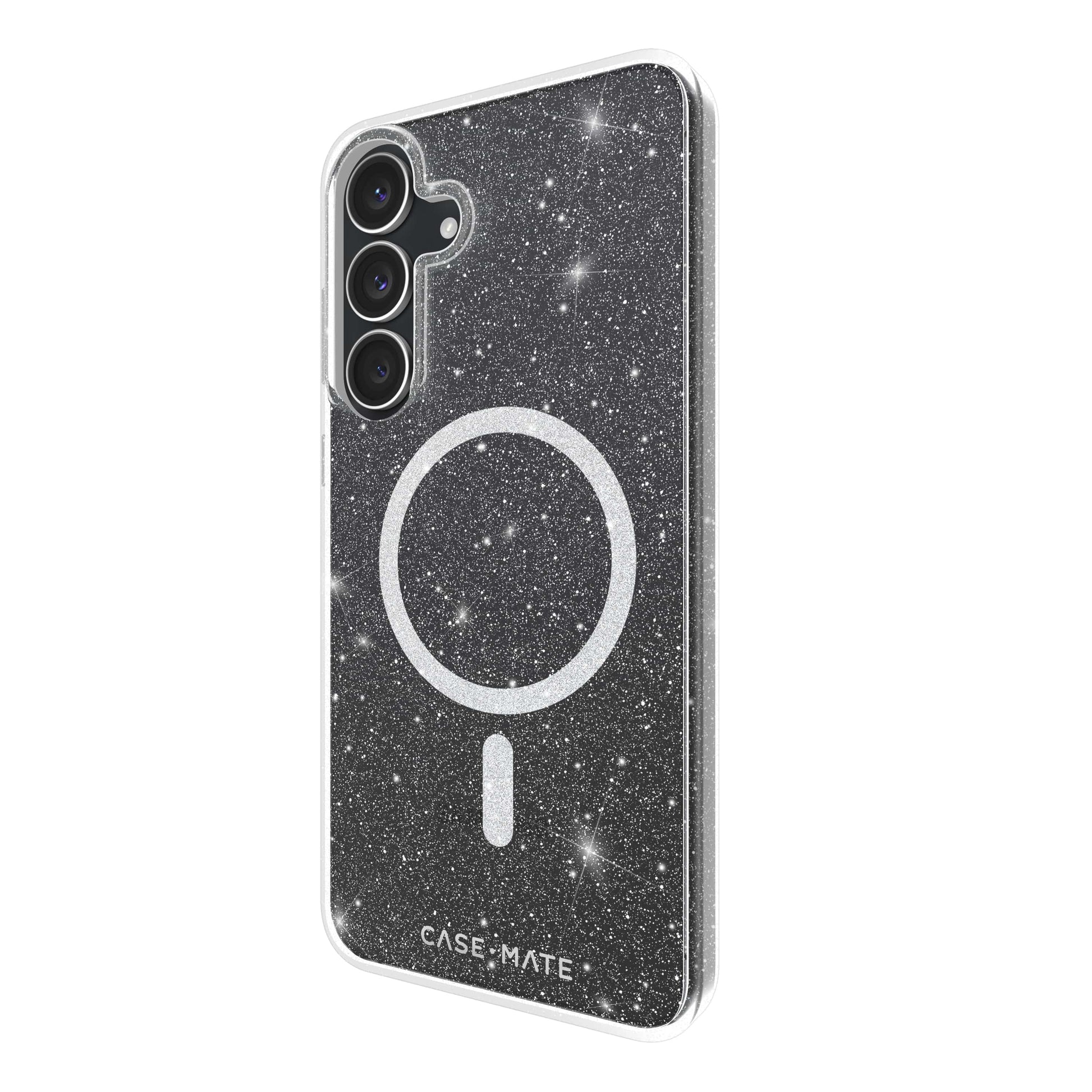 Sheer Twinkle Silver with Magnet - Galaxy S25 FE