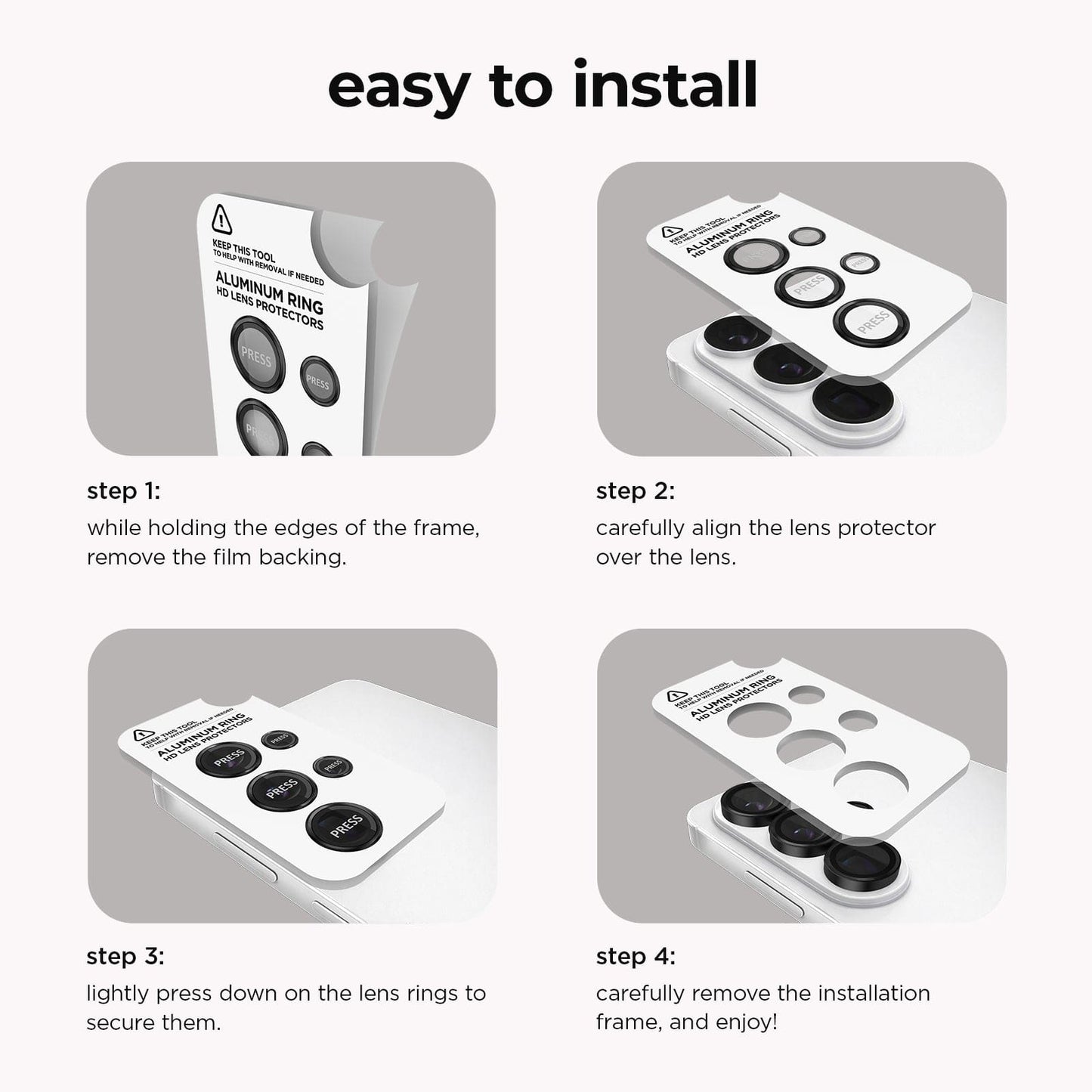 Camera Lens Protector - Galaxy S26 Ultra