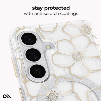 Floral Gems with Magnet - Galaxy S26