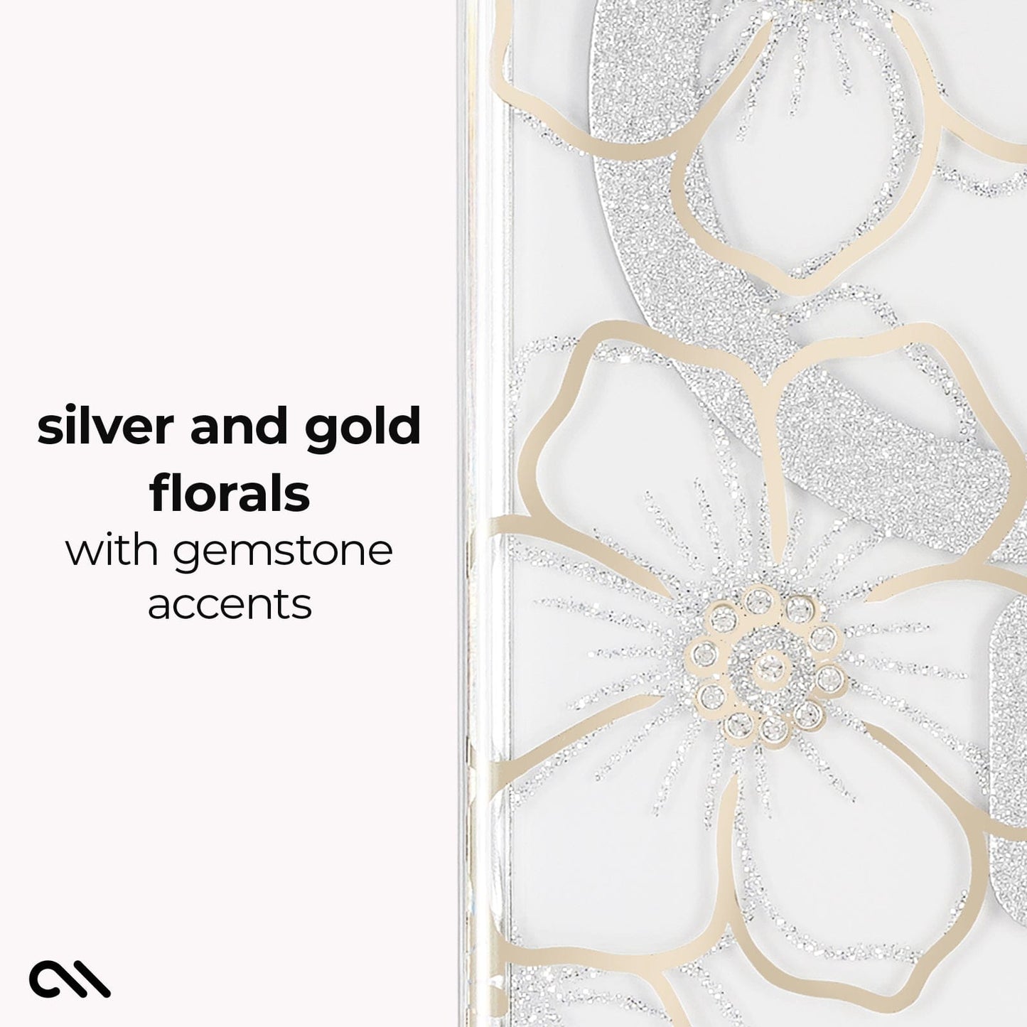 Floral Gems with Magnet - Galaxy S26