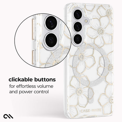 Floral Gems with Magnet - Galaxy S26