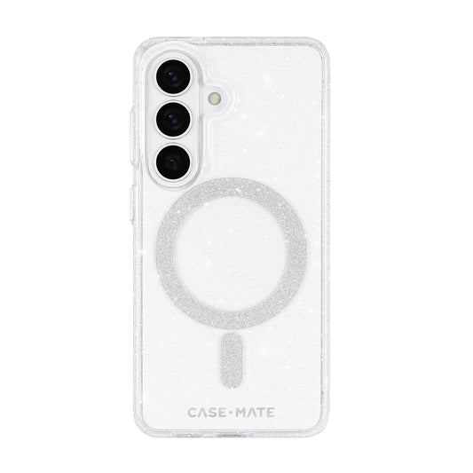Sheer Twinkle Silver with Magnet - Galaxy S26