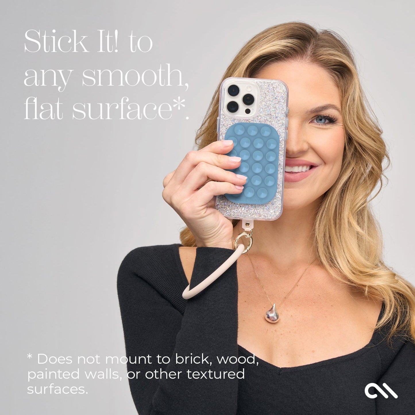 Stick It! Double Sided Suction Phone Mount