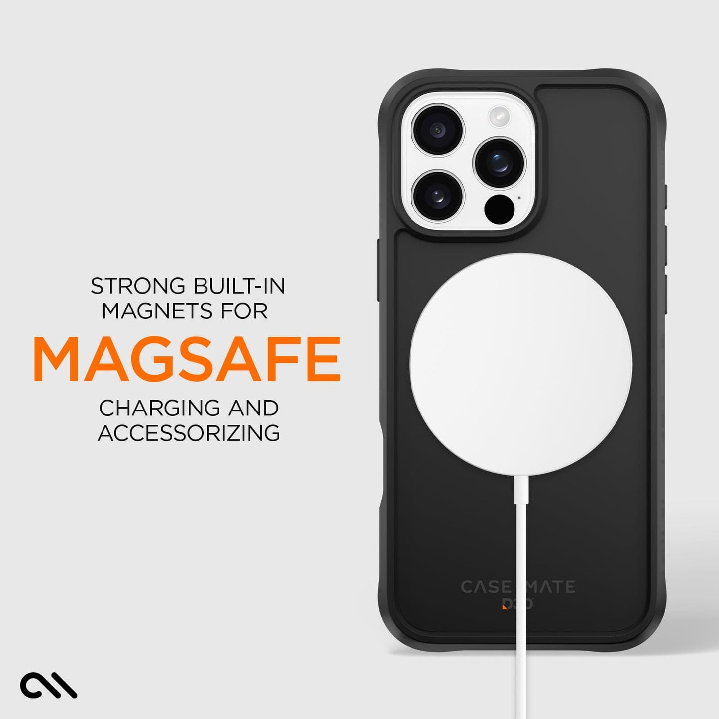 Tough D3O® Black MagSafe - iPhone 16 Pro Max