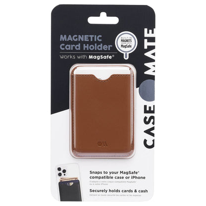 Cognac Brown MagSafe Wallet