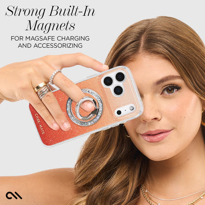 Sheer Twinkle Orange Ombré MagSafe - iPhone 17 Pro