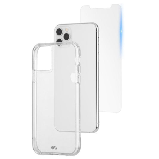 Tough Clear Case + Screen Protector - iPhone 11 Pro