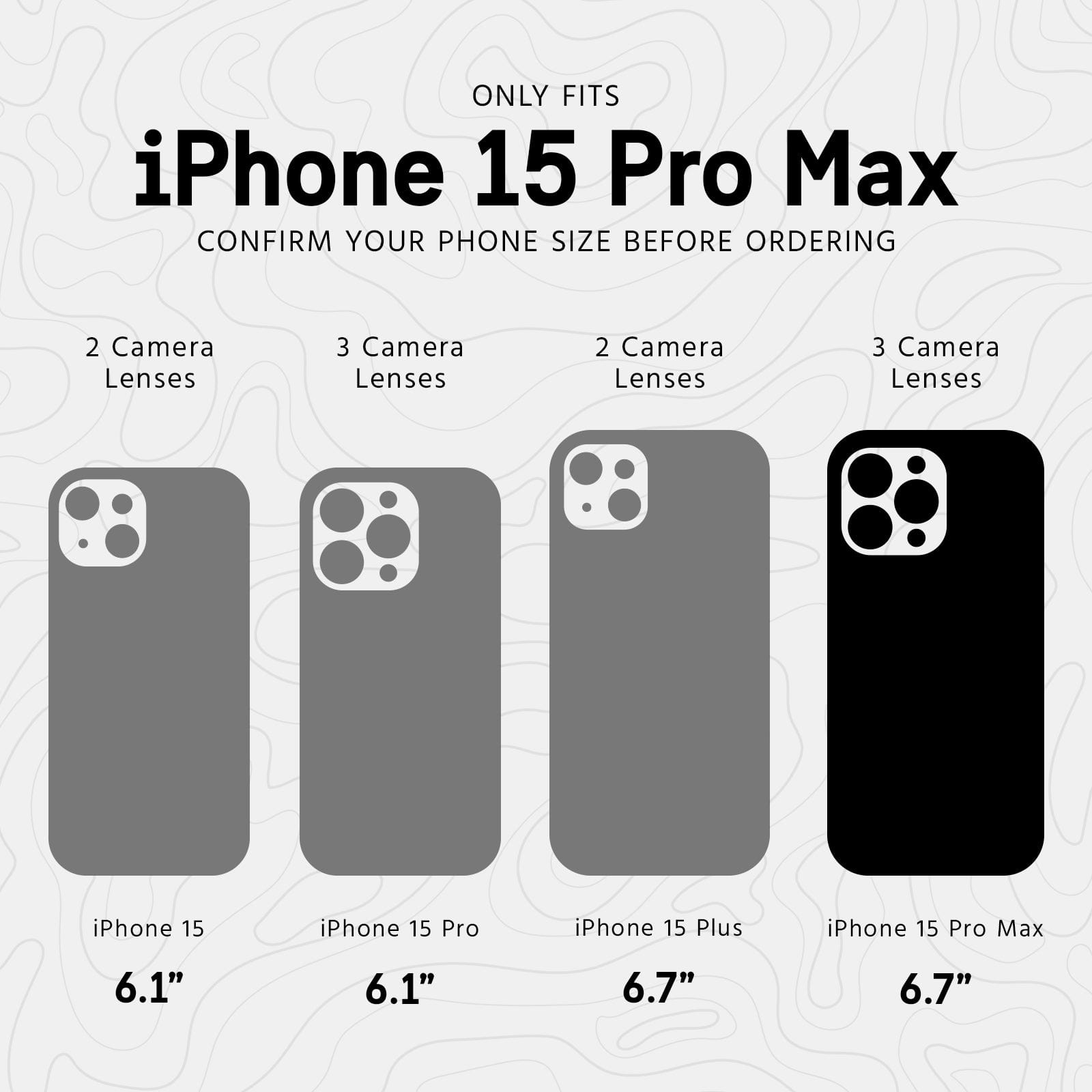 Pelican Shield Brushed Aluminum MagSafe - iPhone 15 Pro Max
