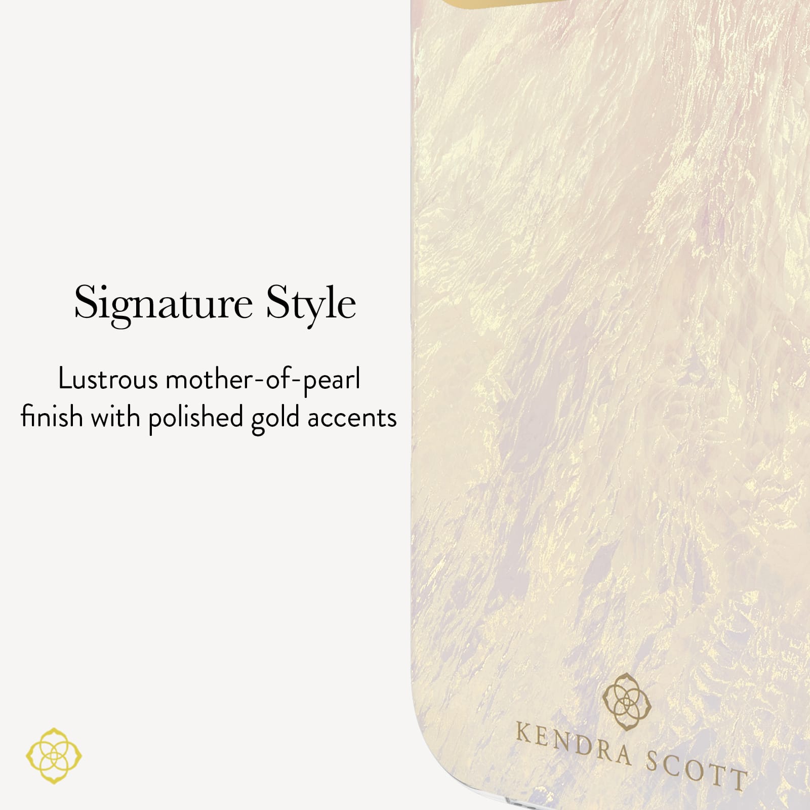 Kendra Scott Ivory Pearl MagSafe - iPhone 17