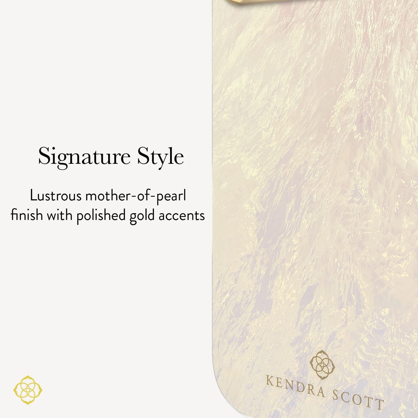 Kendra Scott Ivory Pearl MagSafe - iPhone 17 Pro