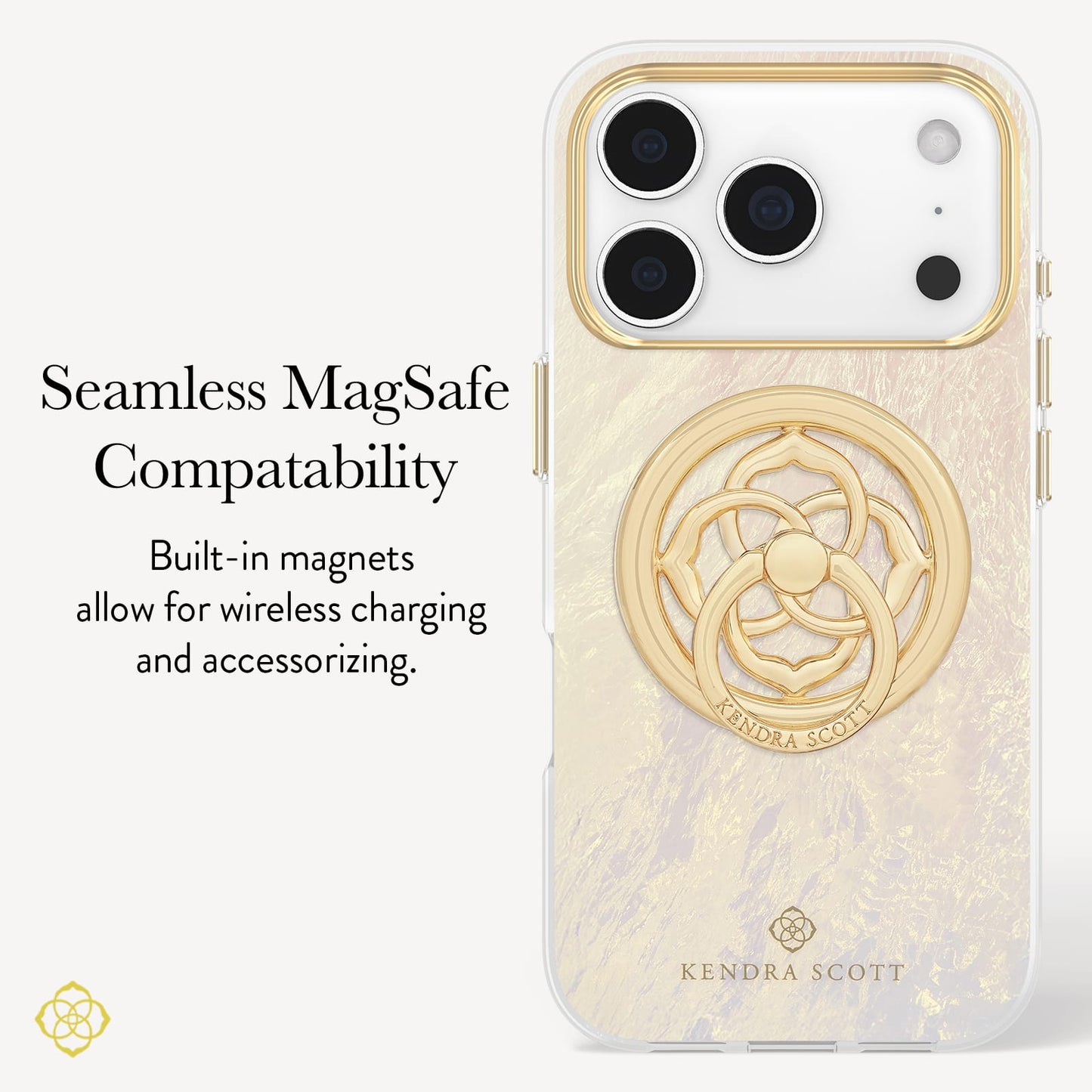 Kendra Scott Ivory Pearl MagSafe - iPhone 17 Pro