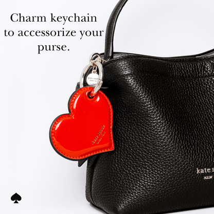 kate spade new york Heart Charm AirTag Keychain