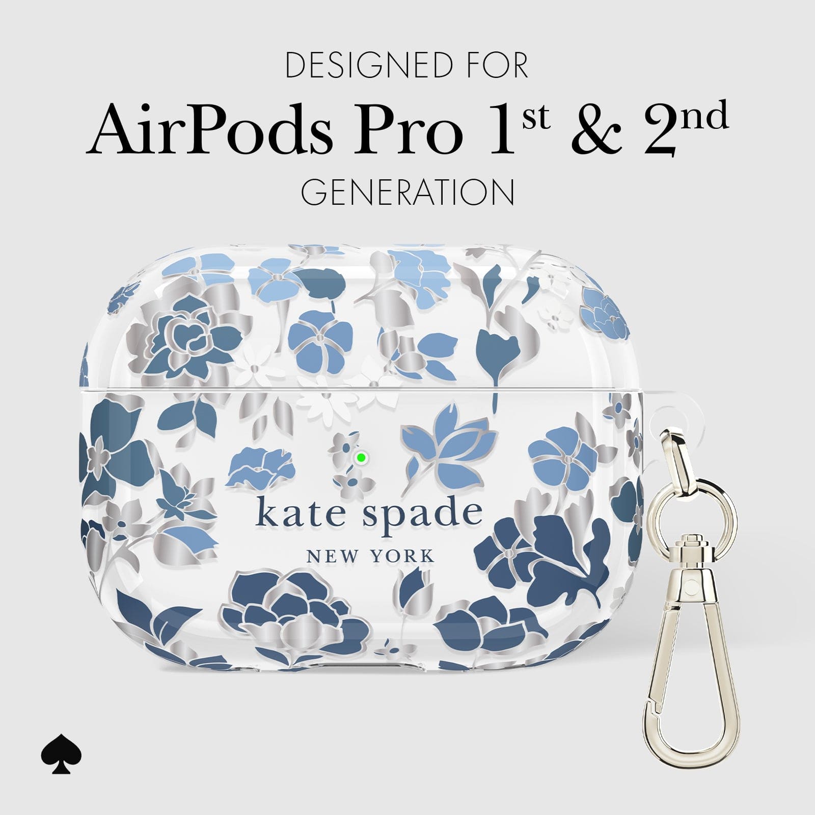 kate spade new york Flowerbed Blue - AirPods Pro 1 & 2