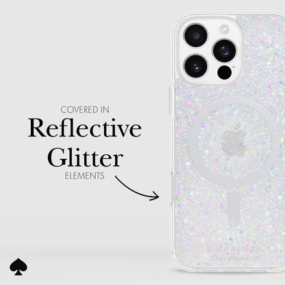 kate spade new york Chunky Glitter MagSafe - iPhone 16 Pro Max