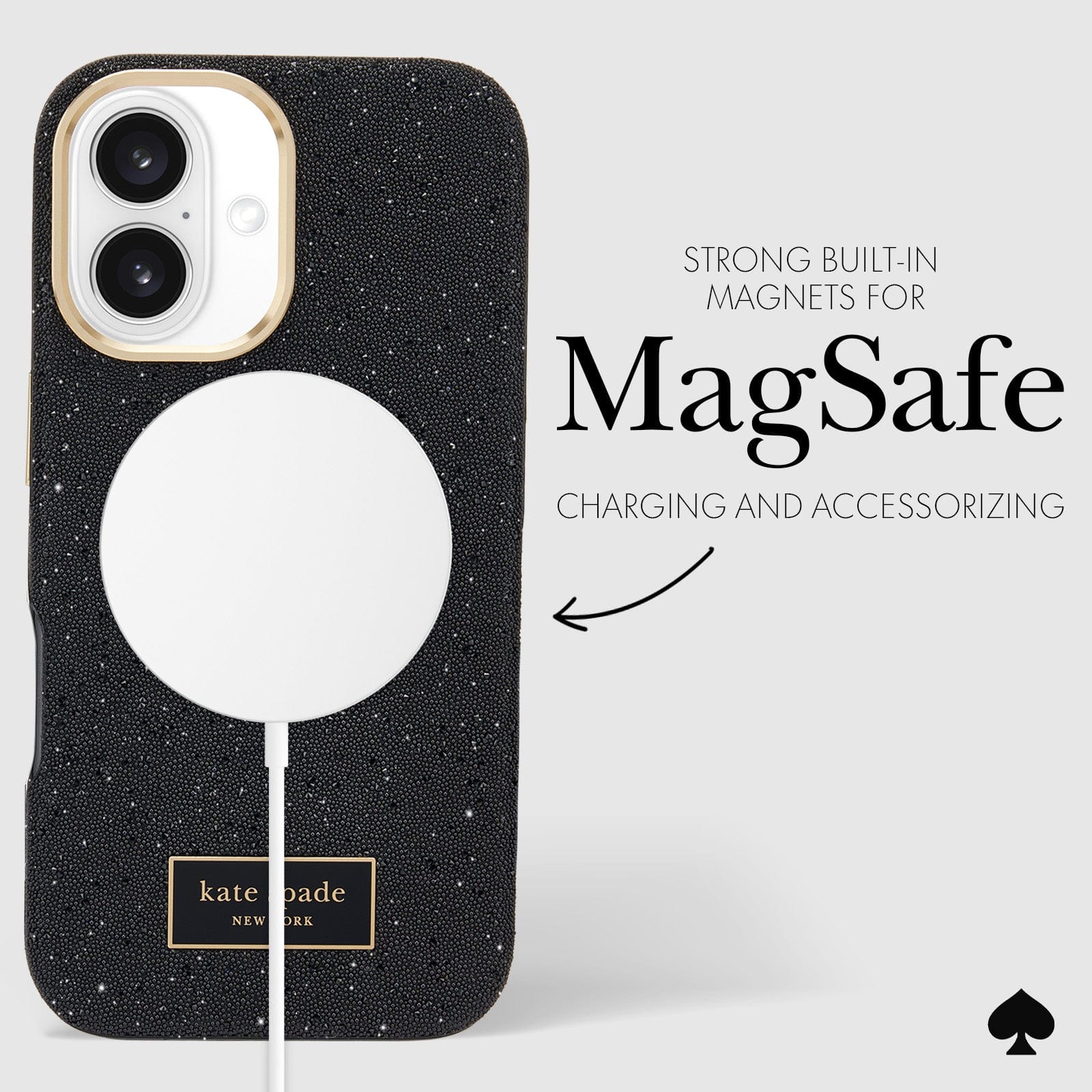 kate spade new york Crystal Pavé MagSafe - iPhone 16