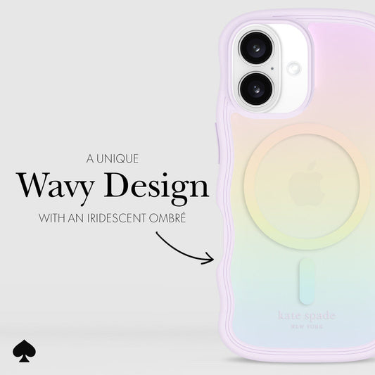 kate spade new york Wavy Opal Iridescent MagSafe - iPhone 16
