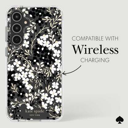 kate spade new york Multi Floral Black and White - Galaxy S23 FE
