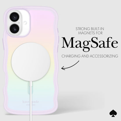 kate spade new york Wavy Opal Iridescent MagSafe - iPhone 16 Plus