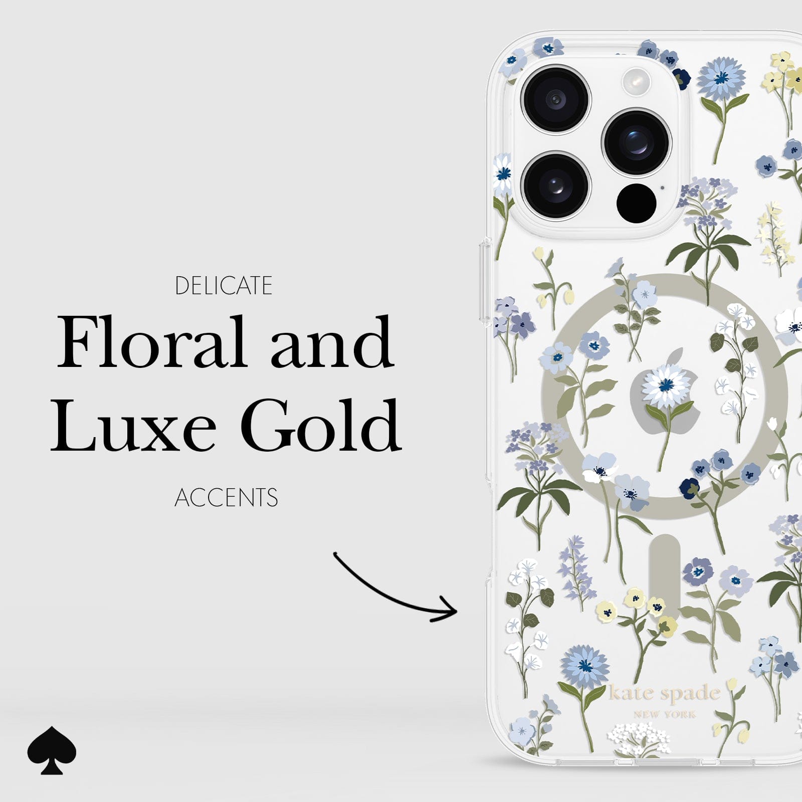 kate spade new york Precious Bloom MagSafe - iPhone 16 Pro Max