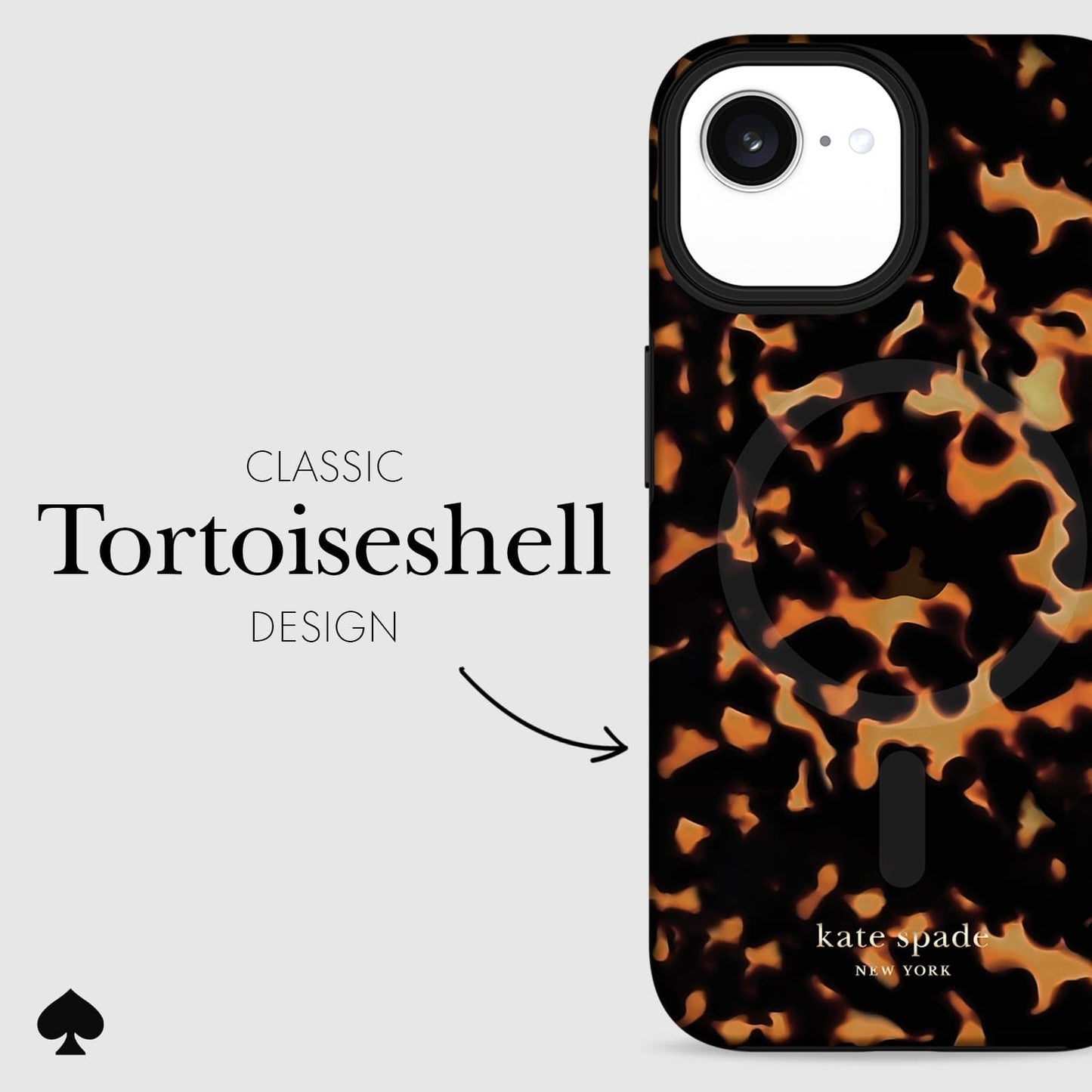 kate spade new york Tortoiseshell MagSafe - iPhone 17e/ 16e