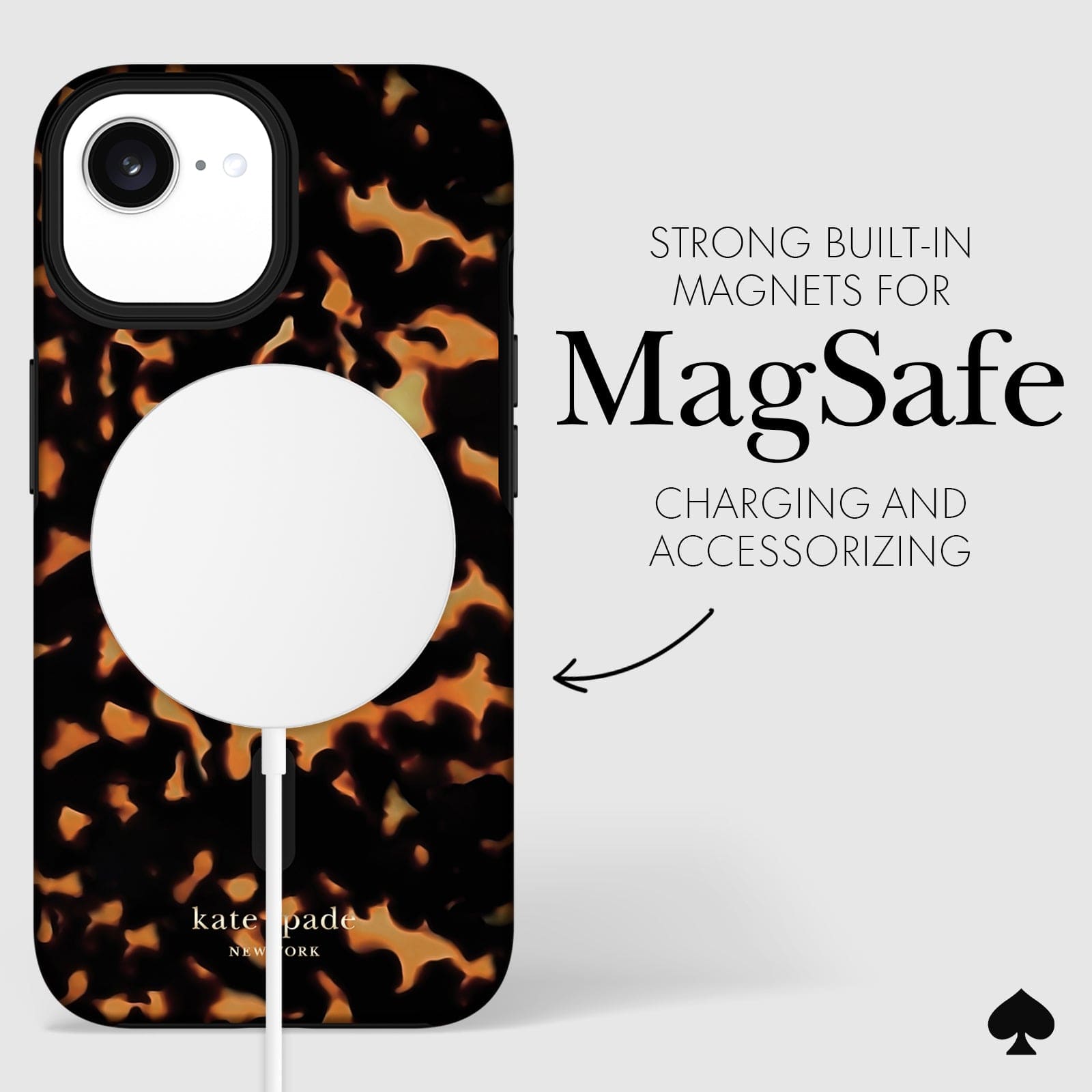 kate spade new york Tortoiseshell MagSafe - iPhone 17e/ 16e