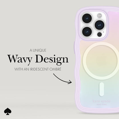 kate spade new york Wavy Opal Iridescent MagSafe - iPhone 15 Pro