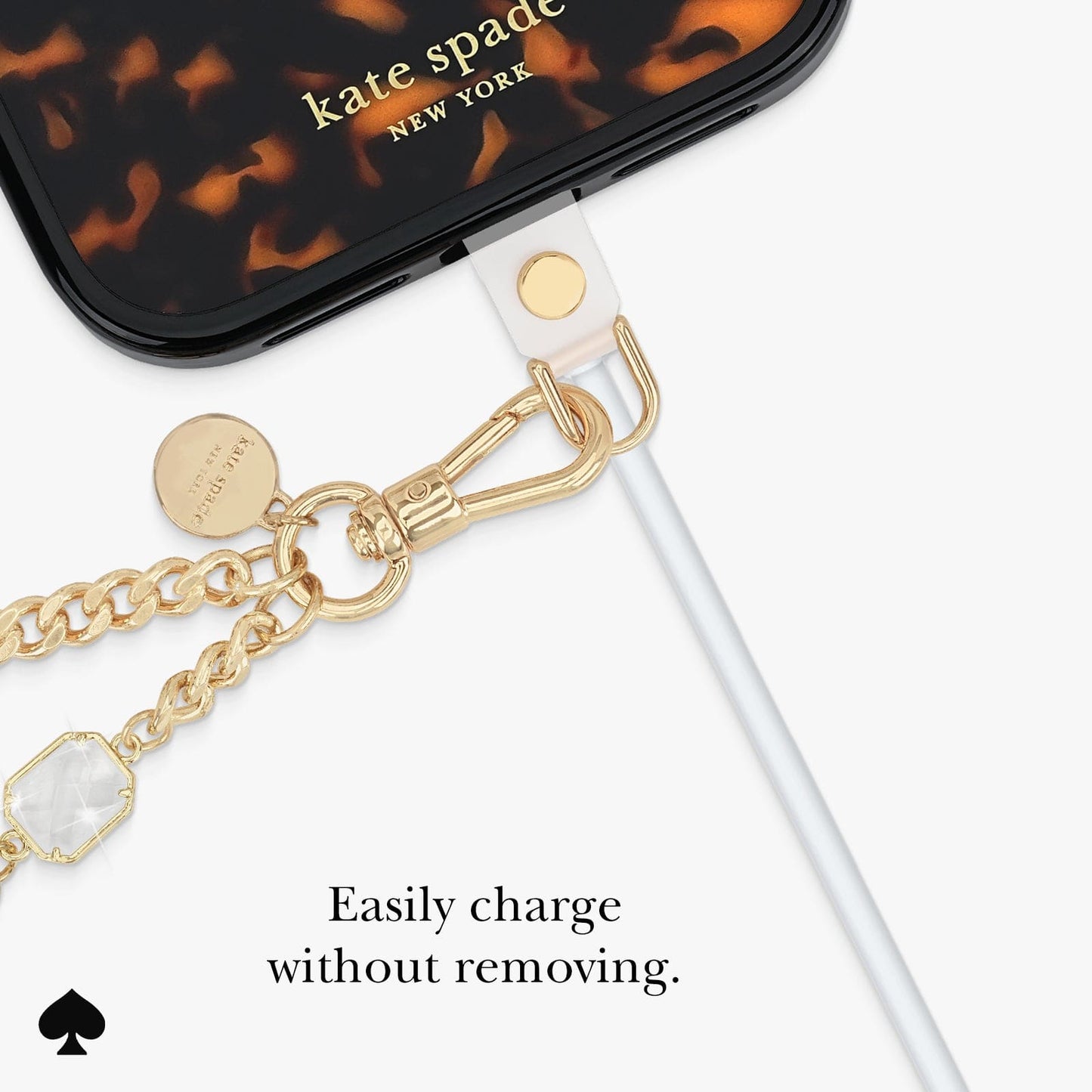 kate spade new york Set in Stone Phone Charm