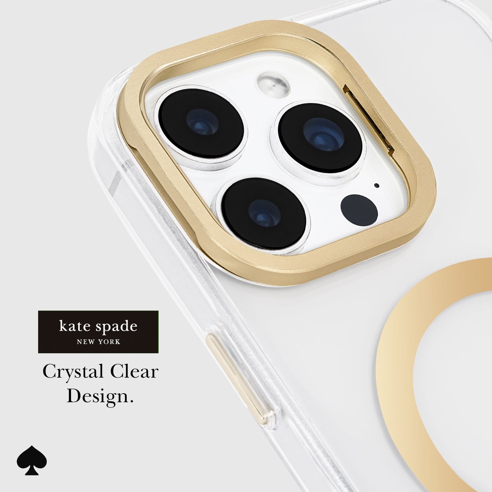 kate spade new york Icon Clear MagSafe - iPhone 16 Pro Max