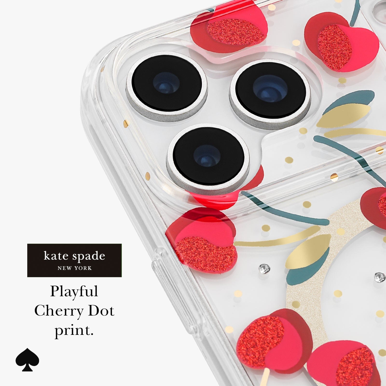 kate spade new york Cherry Dot MagSafe - iPhone 17 Pro Max