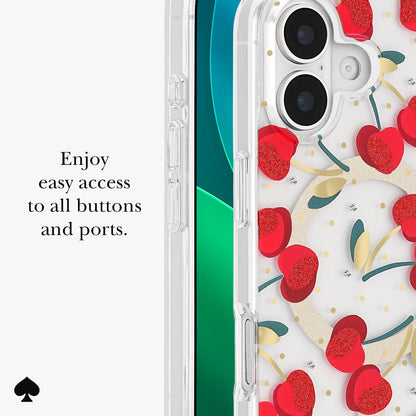 kate spade new york Cherry Dot MagSafe - iPhone 17