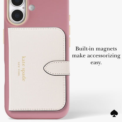 kate spade new york Icon Dusk Rose MagSafe - iPhone 17