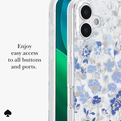 kate spade new york Flowerbed Blue MagSafe - iPhone 17