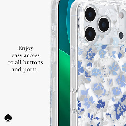 kate spade new york Flowerbed Blue MagSafe - iPhone 17 Pro