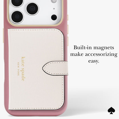 kate spade new york Icon Dusk Rose MagSafe - iPhone 17 Pro