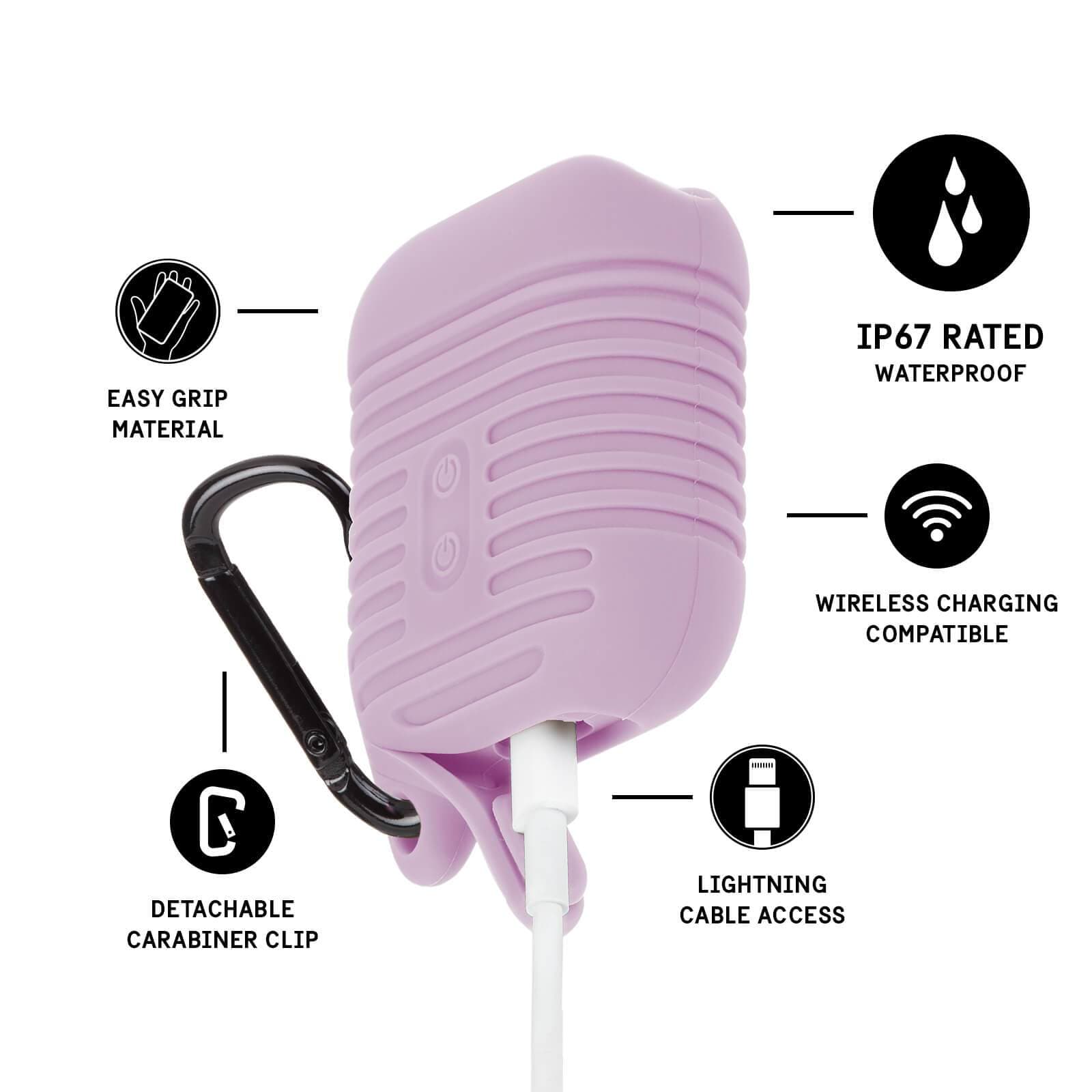 Pelican Protector (Mauve Purple) - AirPods