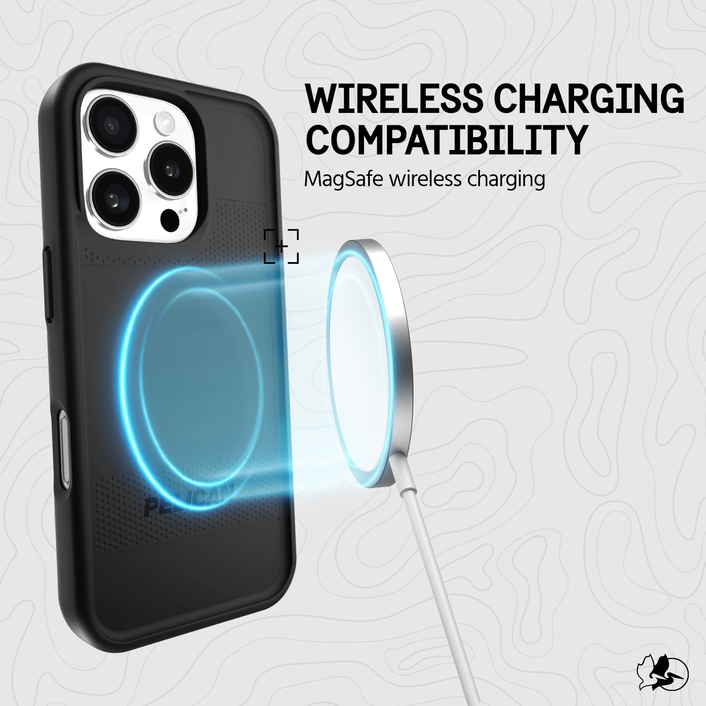 Pelican Protector Black MagSafe - iPhone 16 Pro