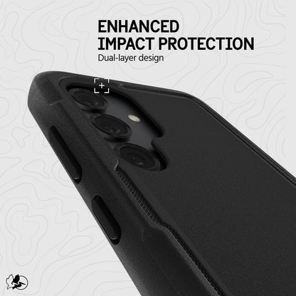 Pelican Voyager (Black) with Magnet - Galaxy S25+