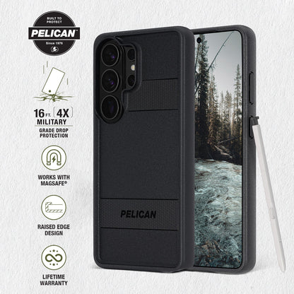 Pelican Protector Black with Magnet - Galaxy S26 Ultra