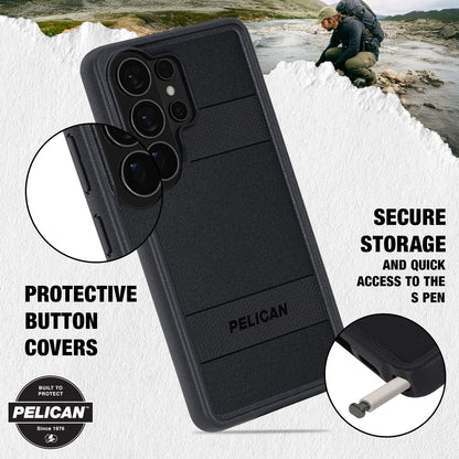 Pelican Protector Black with Magnet - Galaxy S26 Ultra