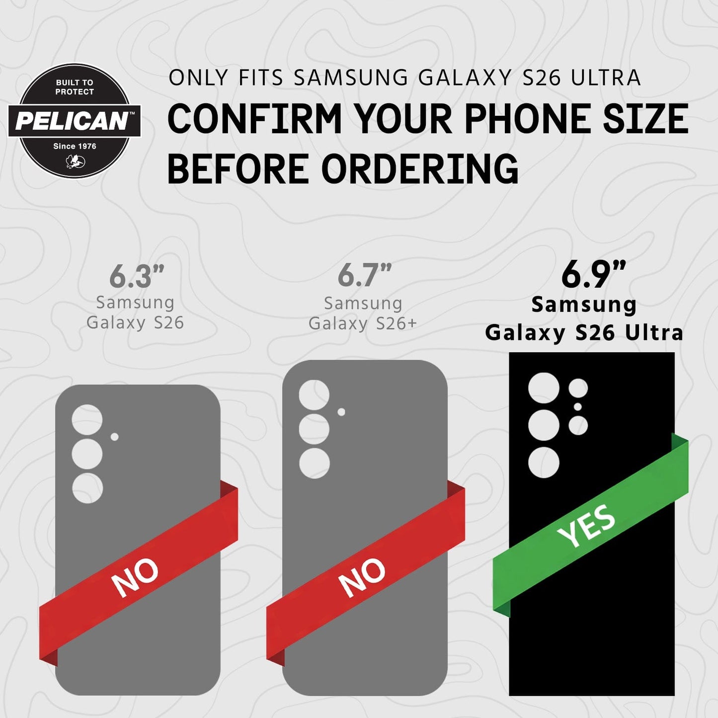 Pelican Protector Black with Magnet - Galaxy S26 Ultra
