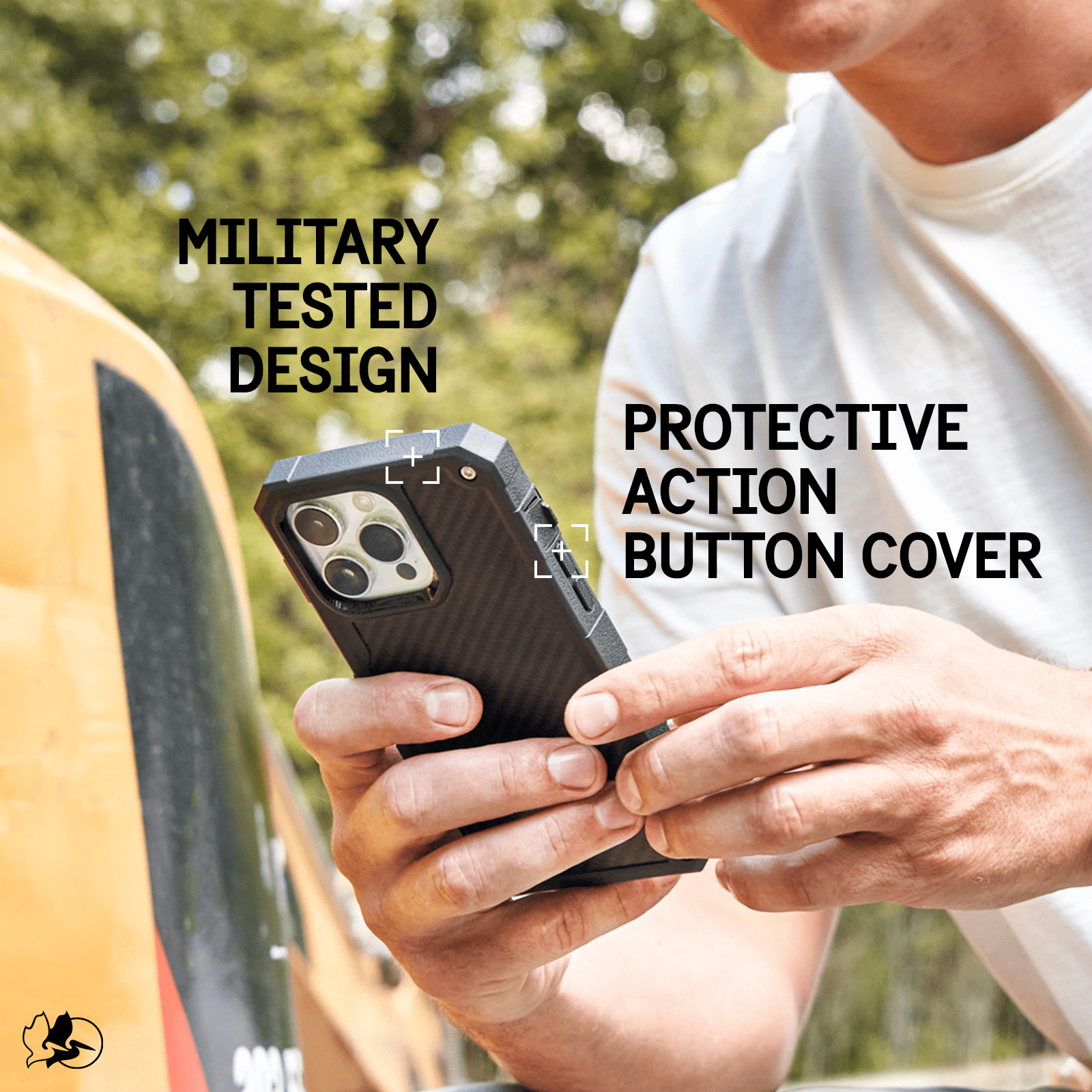 Pelican Shield Carbon Fiber MagSafe - iPhone 16 Pro Max