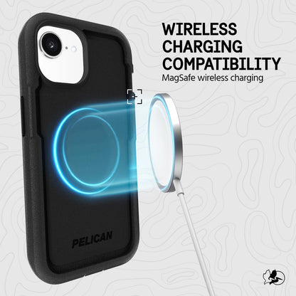 Pelican Voyager MagSafe (Black) - iPhone 17e/ 16e