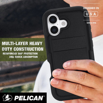 Pelican Voyager Black MagSafe - iPhone 17