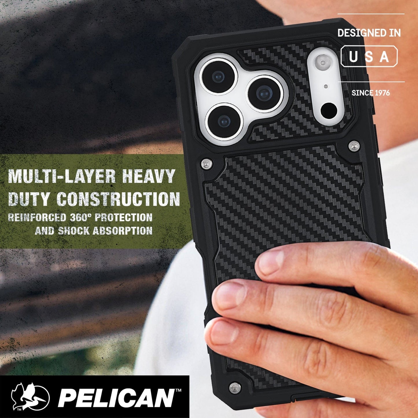 Pelican Shield Carbon MagSafe - iPhone 17 Pro