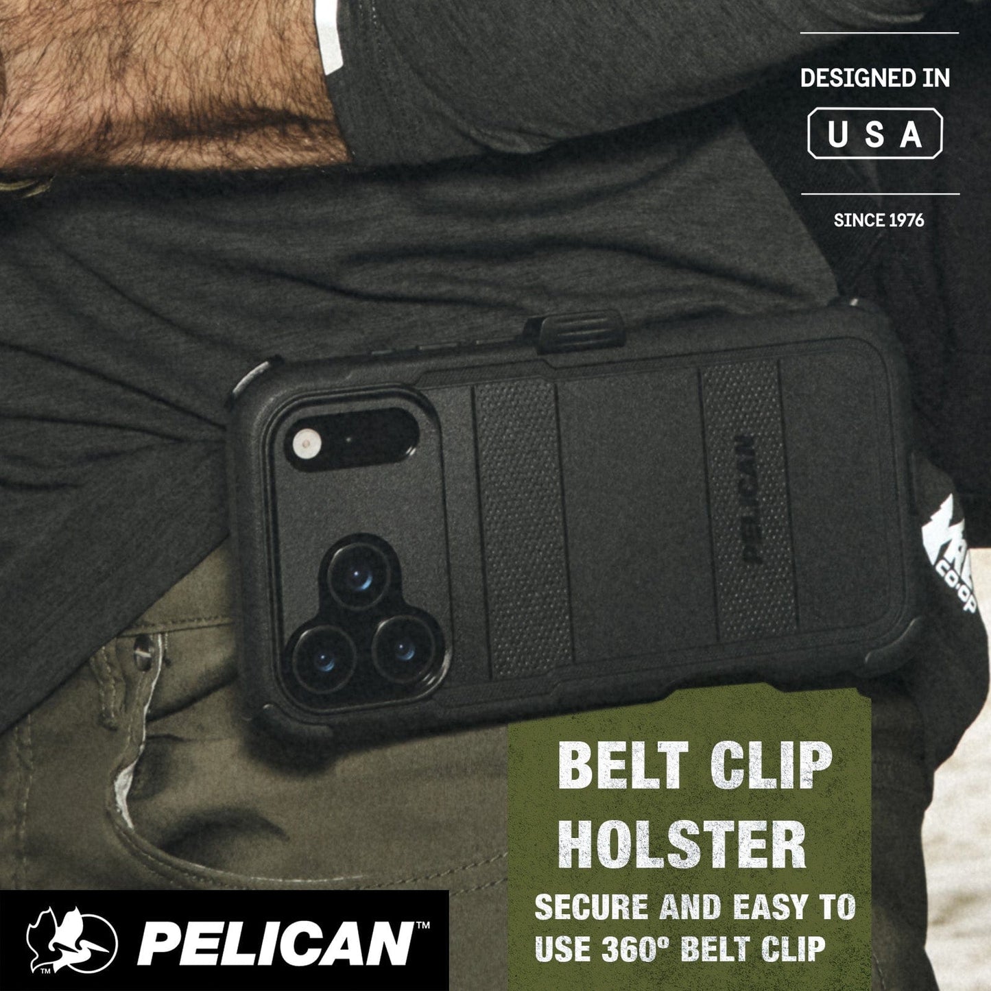 Pelican Voyager Black MagSafe - iPhone 17 Pro
