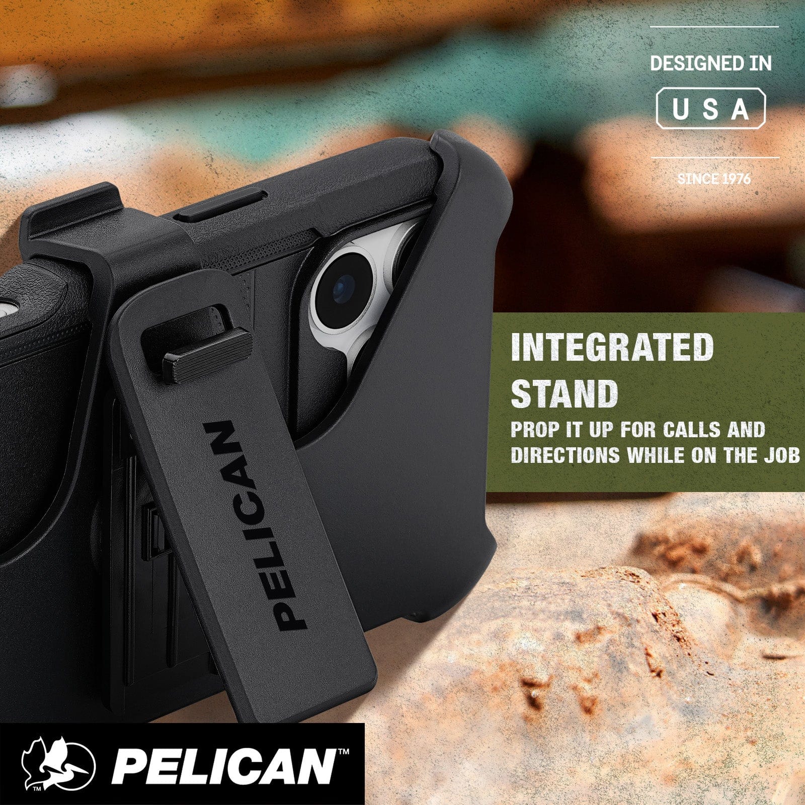 Pelican Voyager Black MagSafe - iPhone 17 Pro