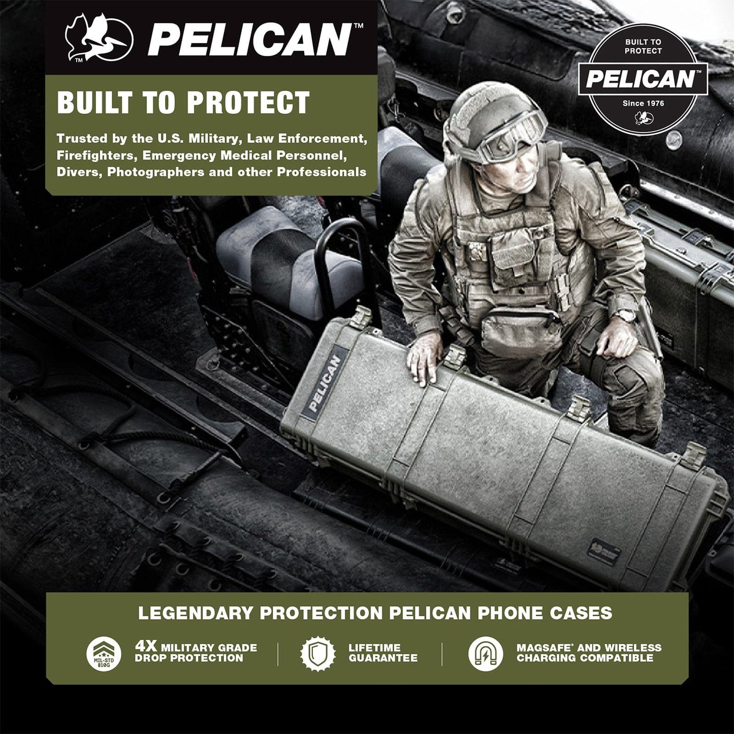 Pelican Protector Black MagSafe - iPhone 17 Pro