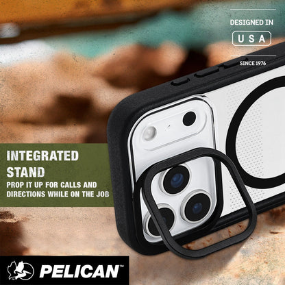 Pelican Protector Clear MagSafe w/ Camera Stand - iPhone 17 Pro